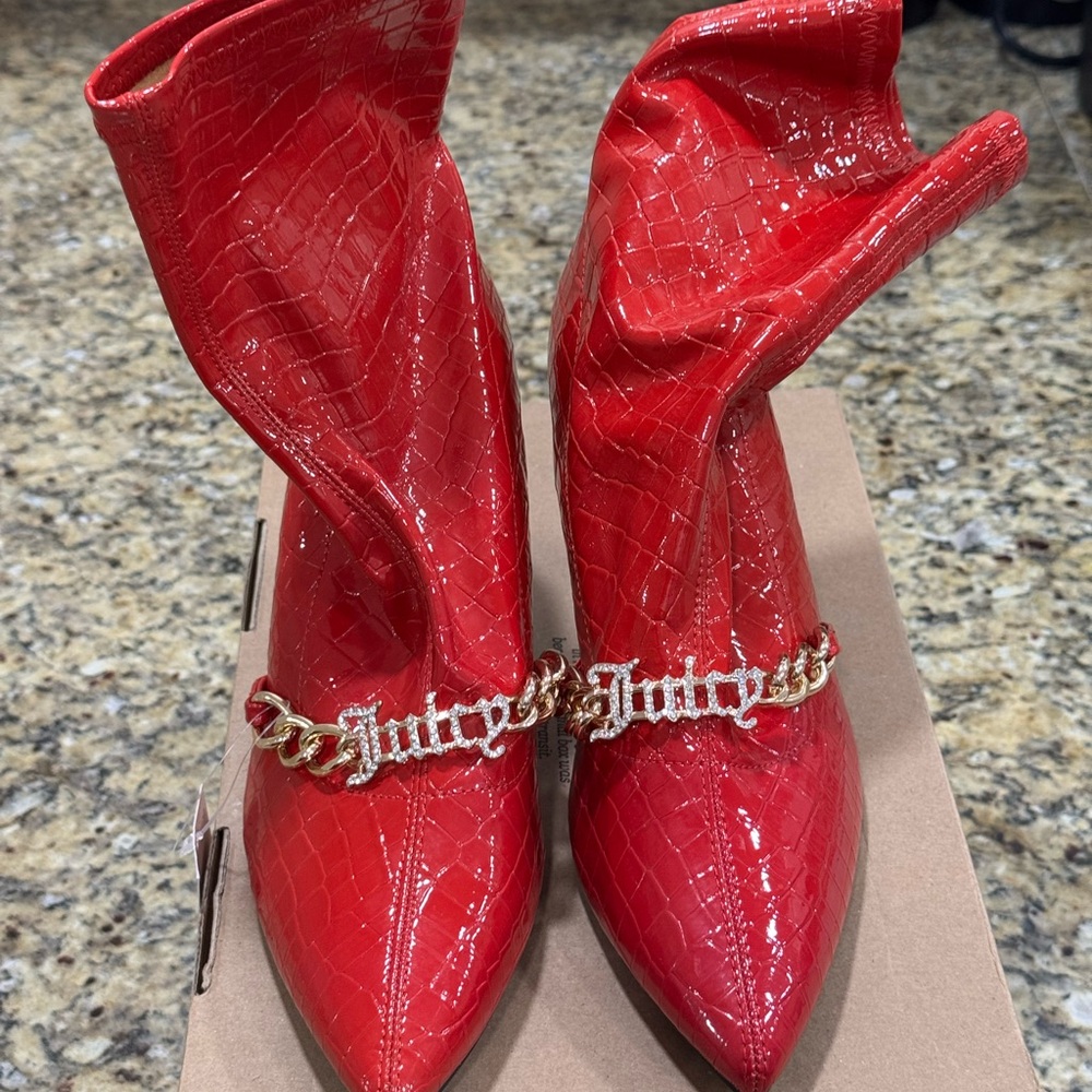 Juicy Couture Red Women's Boots